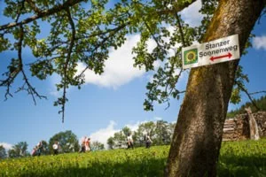 Wanderweg durch steirische Berglandschaft